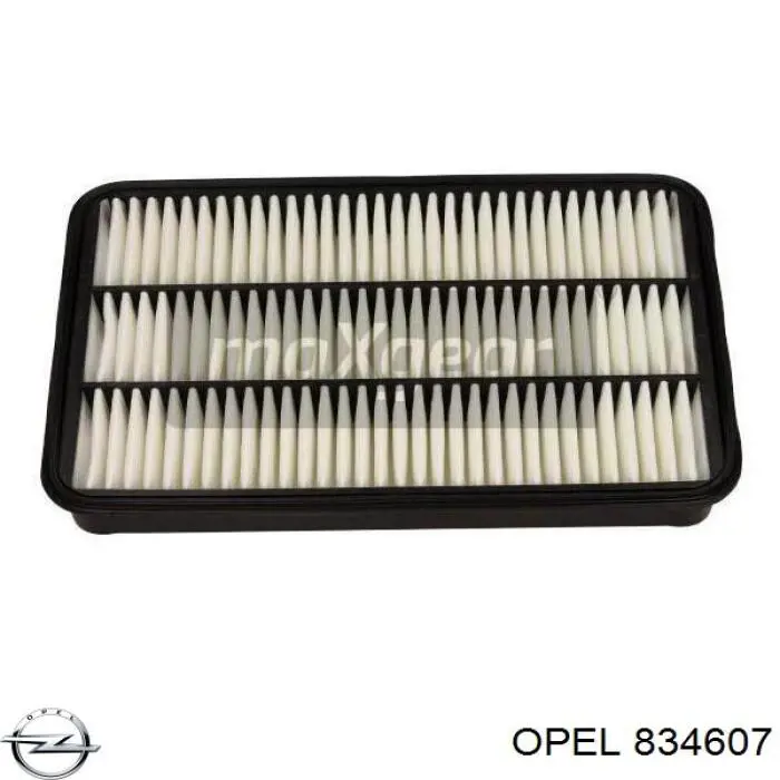 Елемент повітряного фільтра Opel 834607 ціна, від 7.60 USD
