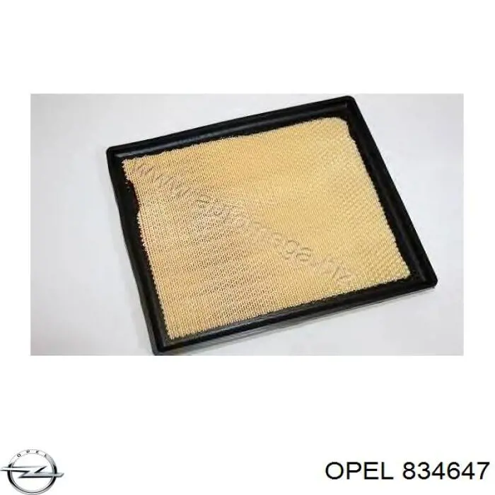 834647 Opel фільтр повітряний