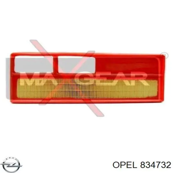 834732 Opel фільтр повітряний
