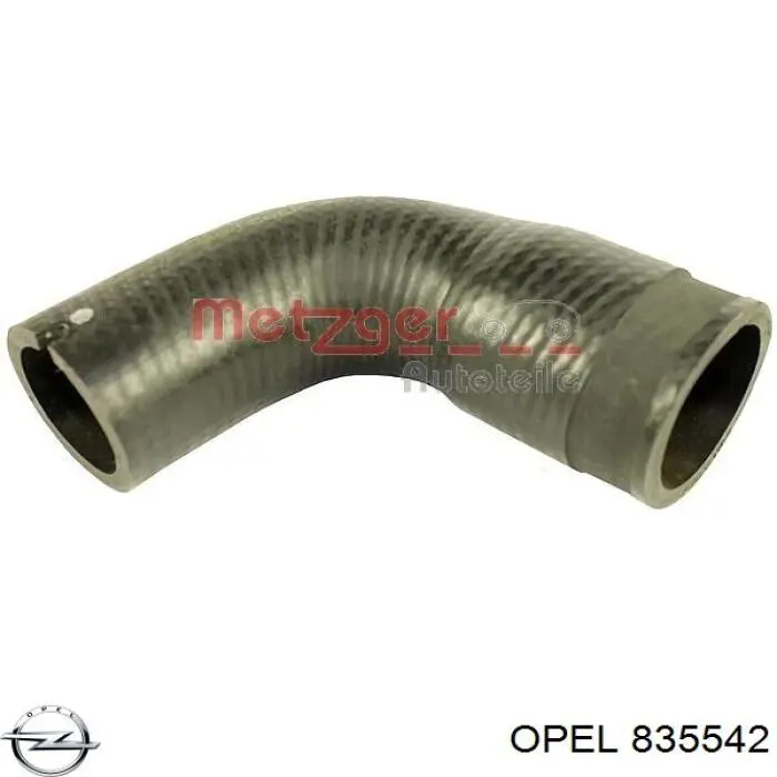Купити 835542 Opel Патрубок повітряний, вхід в турбіну (наддув)