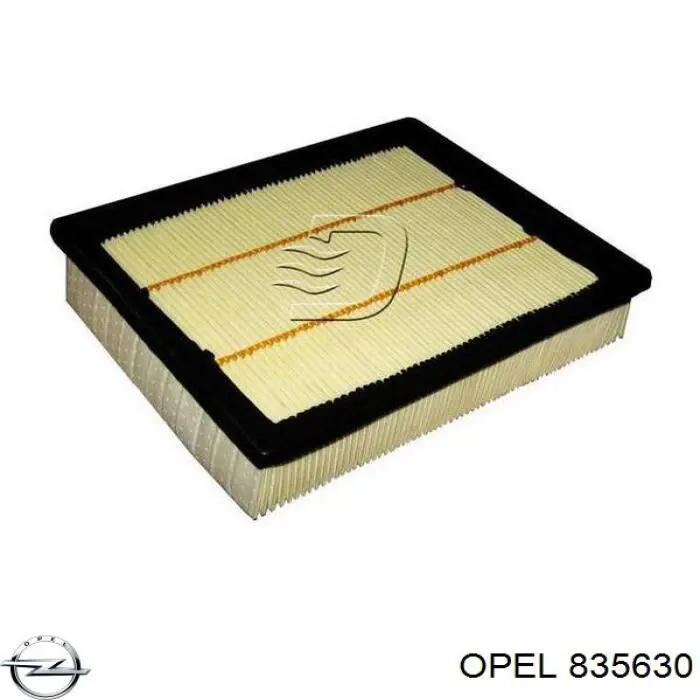 Повітряний фільтр 835630 Opel