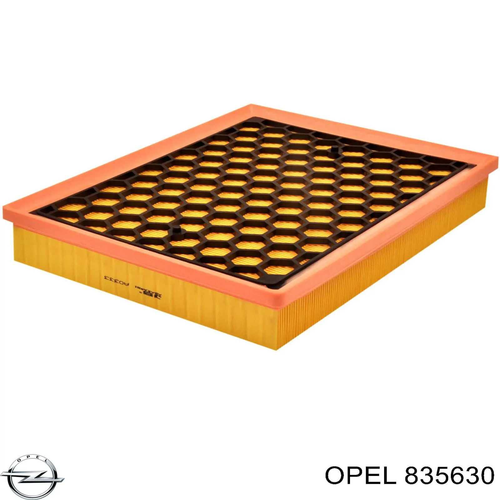 Фільтр повітряний Opel 835630