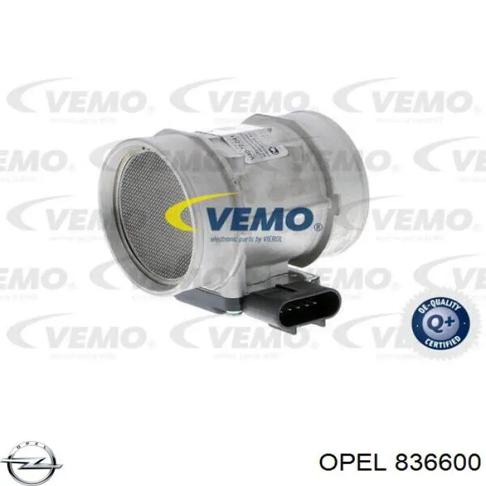 836600 Opel Датчик витрати повітря