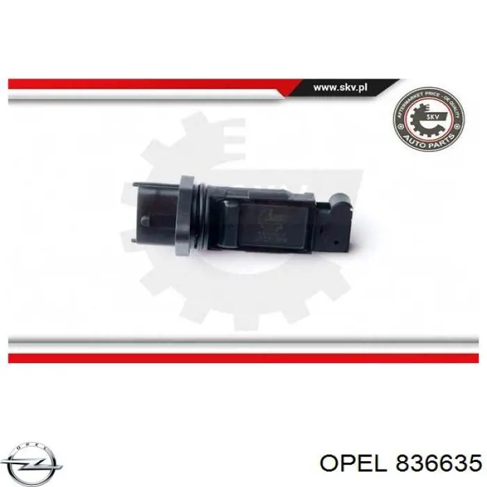 Купити 836635 Opel Повітромір