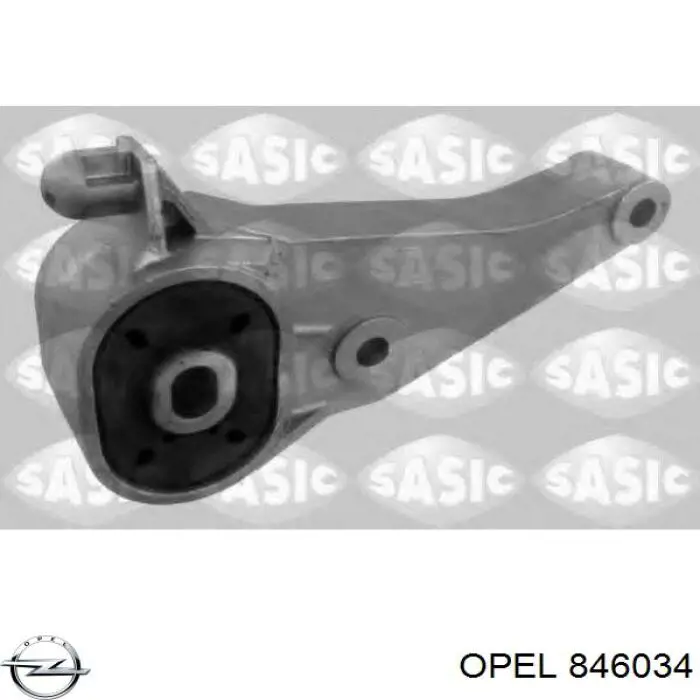Купити 846034 Opel Кронштейн подушки (опори) двигуна, задньої