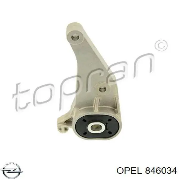 Кронштейн подушки (опори) двигуна, задньої Opel 846034 ціна, від 25.08 USD