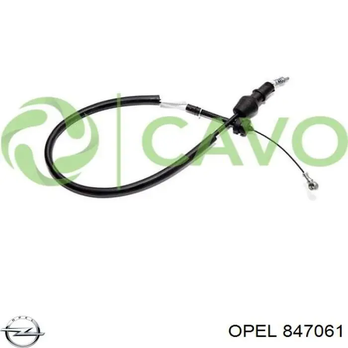 847061 Opel трос газу