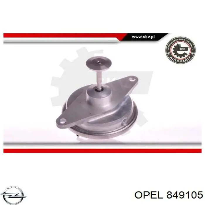 Клапан EGR Opel 9128573 ціна, від 39.65 USD