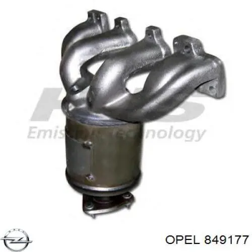 Конвертор-каталізатор Opel 24412000