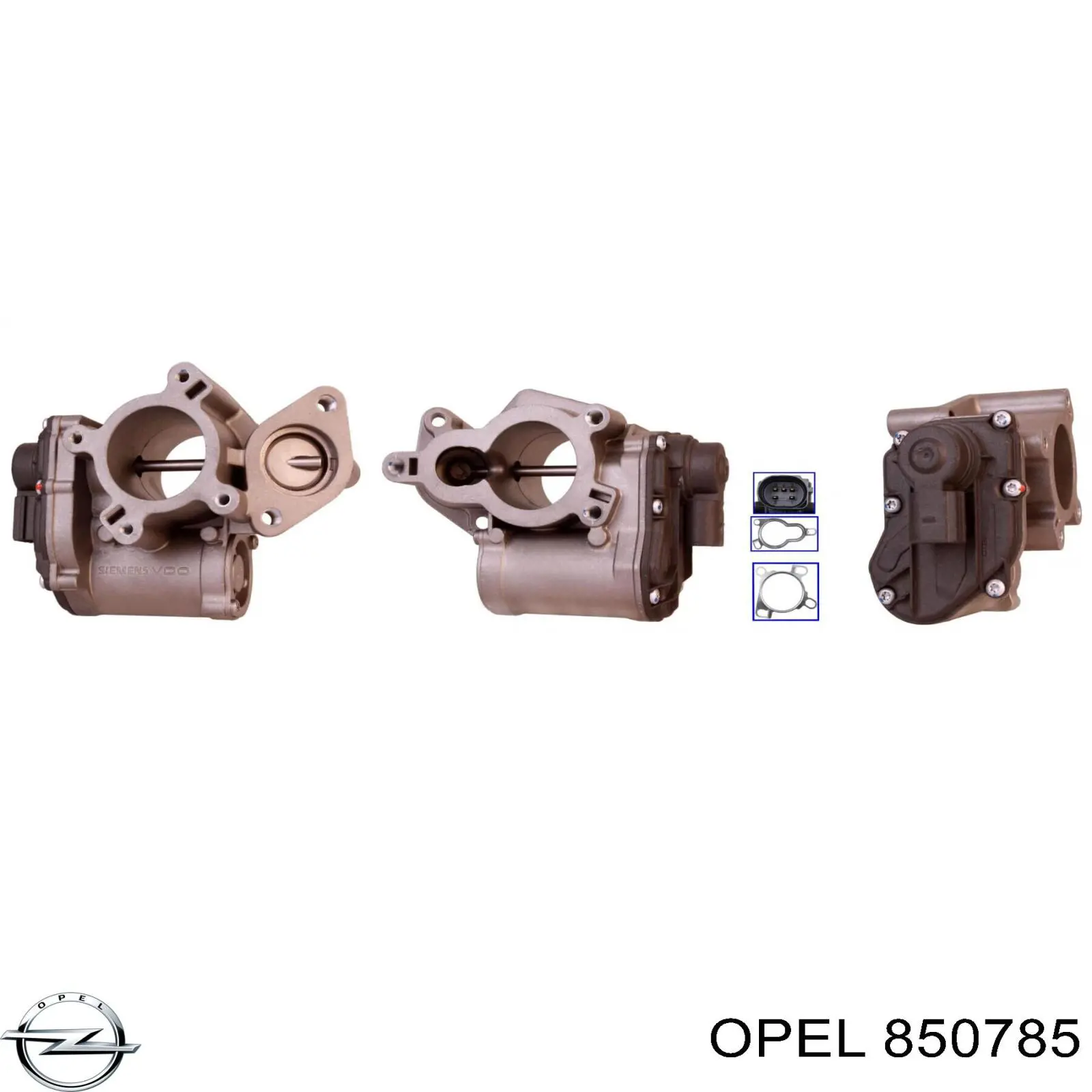 Купити 850785 Opel Прилади управління системи рециркуляції