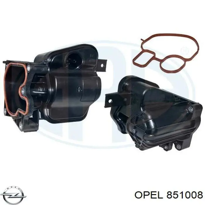 851008 Opel Радіатор системи EGR рециркуляції вихлопних газів