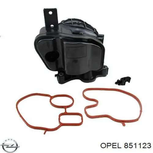 851123 Opel кришка клапану реціркуціі вг / egr