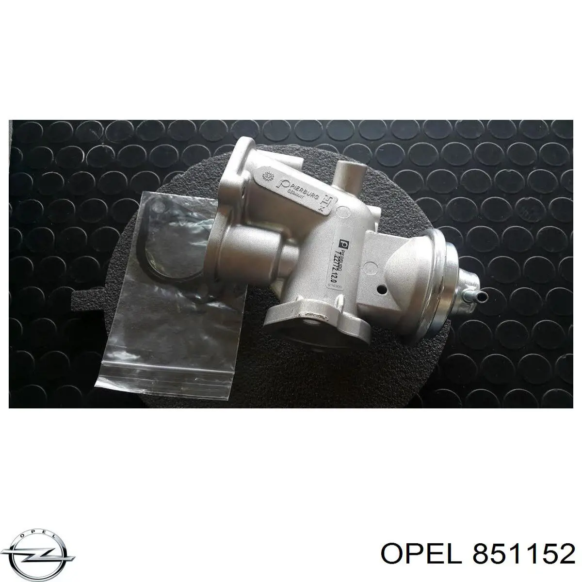 Клапан EGR, рециркуляції газів 851152 Opel