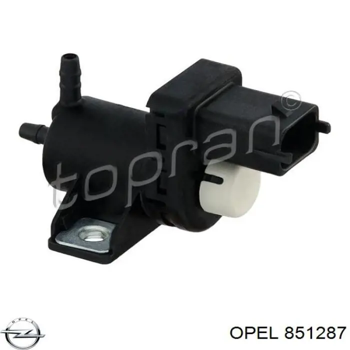 851287 Opel клапан egr, рециркуляції газів