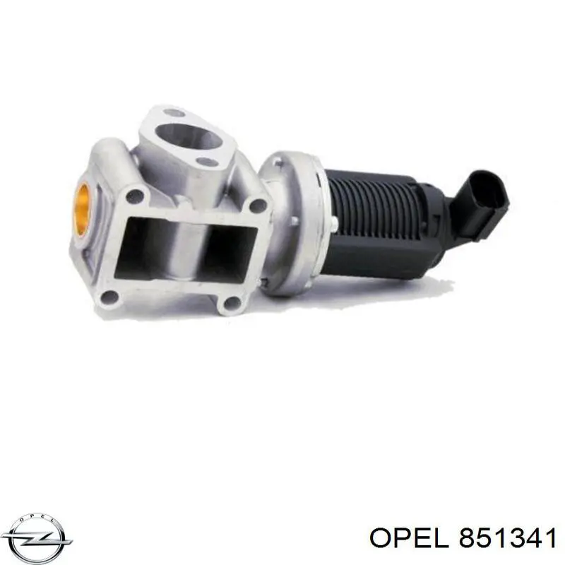 851341 Opel клапан egr, рециркуляції газів