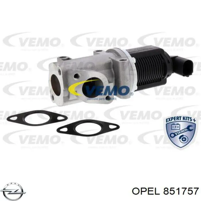 Купити 851757 Opel Прилади управління системи рециркуляції