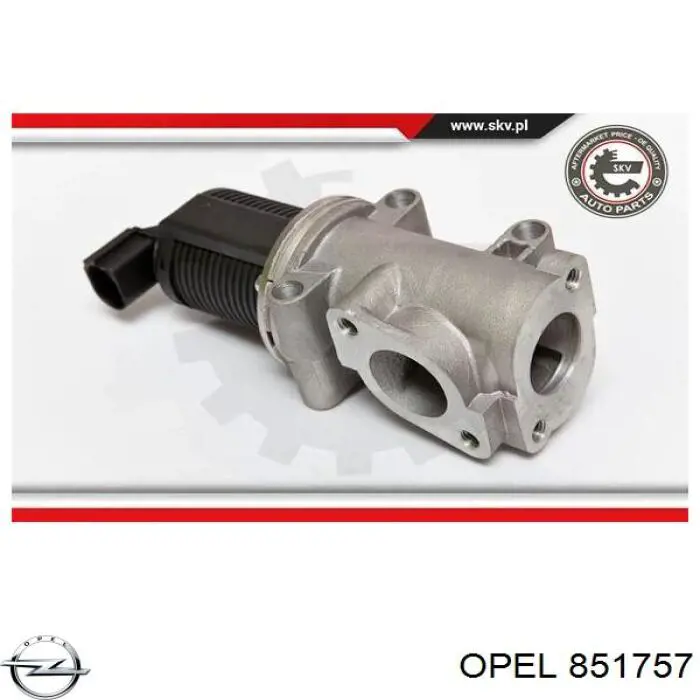 Клапан ЄГР 851757 Opel