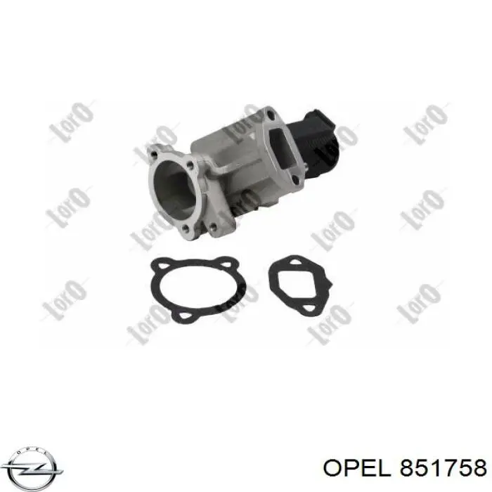 Клапан EGR Opel 851758 ціна, від 74.03 USD