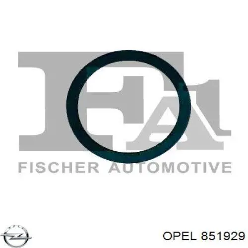851929 Opel прокладка egr-клапана рециркуляції
