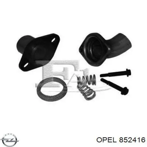 Вихлопна труба Opel 852416 ціна, від 98.76 USD
