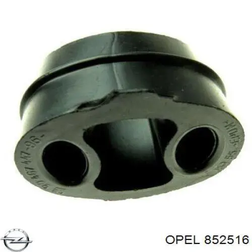 852516 Opel Кріплення глушника заднє