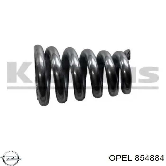 Пружин вихлопної системи Opel 854884 ціна, від 0.75 USD