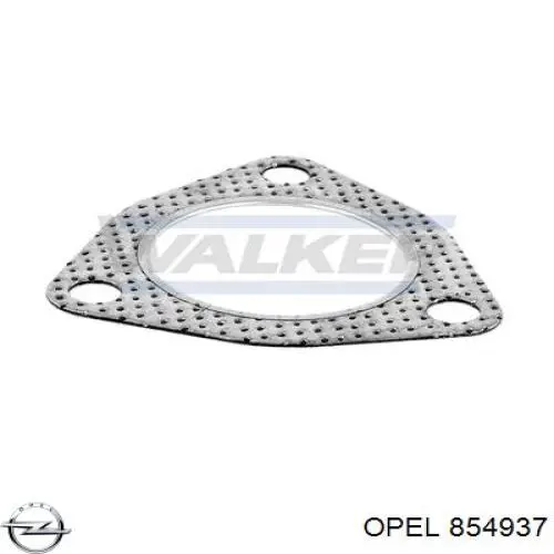 Прокладка прийомної труби глушника Opel 854937 ціна, від 2.14 USD