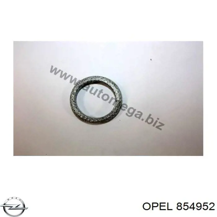 Прокладка прийомної труби глушника Opel 854952 ціна, від 1.86 USD