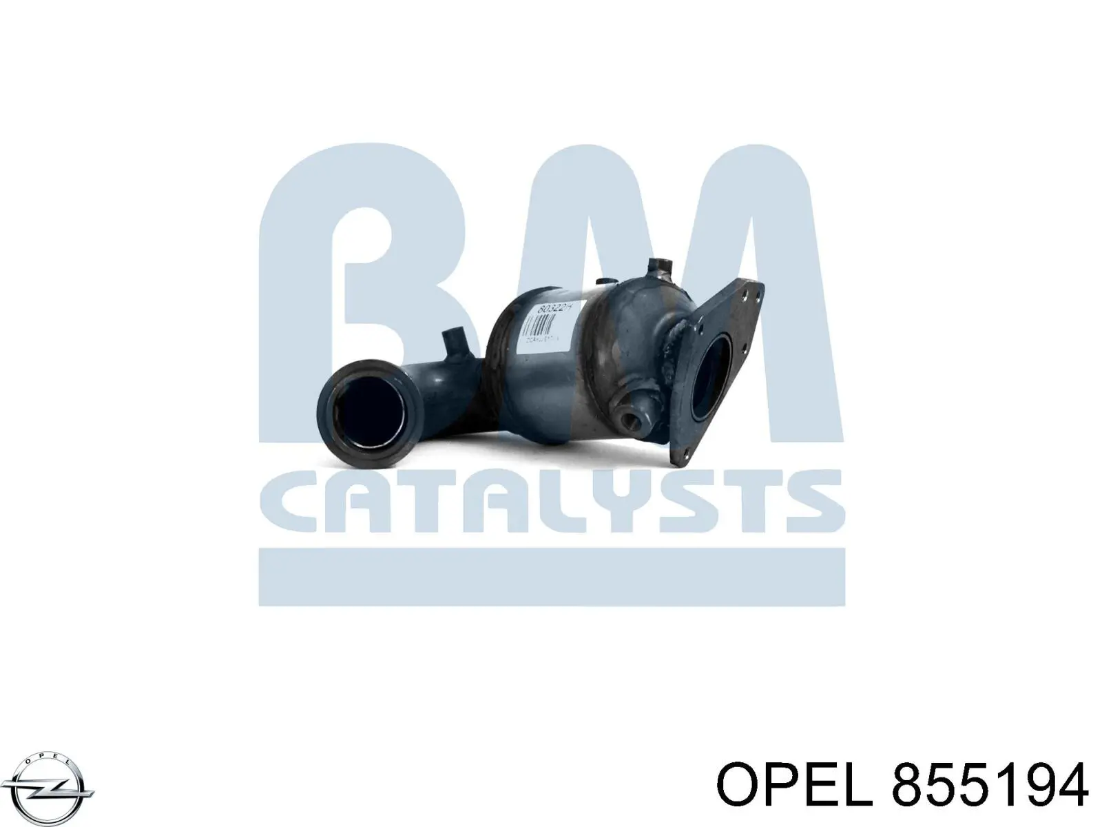 BM80322H BM Catalysts Каталітичний нейтралізатор відпрацьованих газів