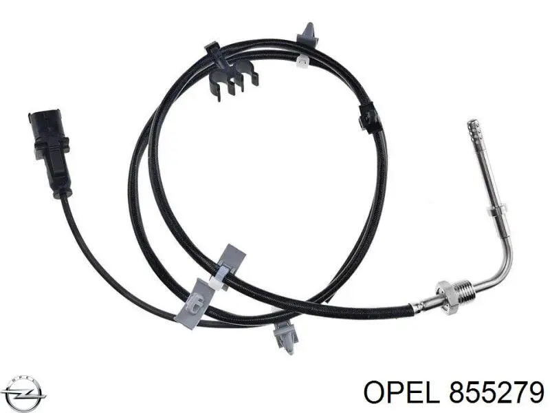 855279 Opel Датчик температури відпрацьованих газів (ВГ), після фільтр сажі