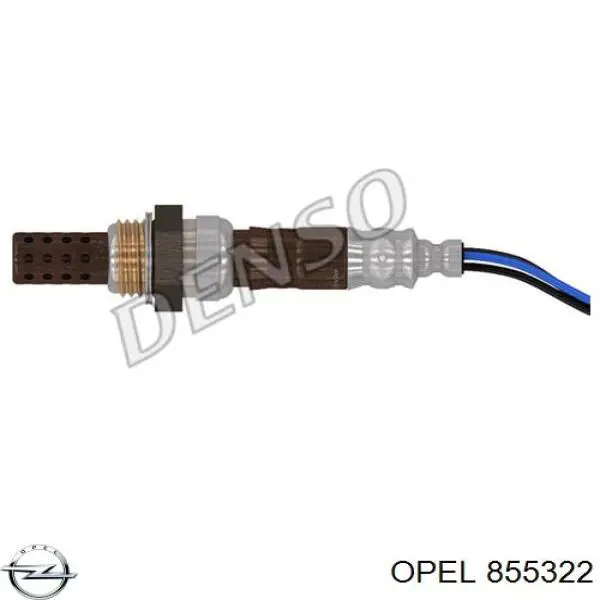 855322 Opel лямбдазонд, датчик кисню