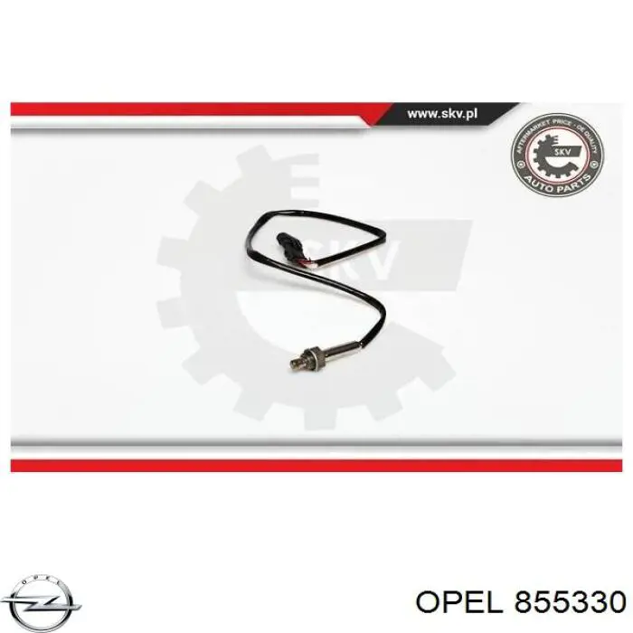 855330 Opel лямбдазонд, датчик кисню