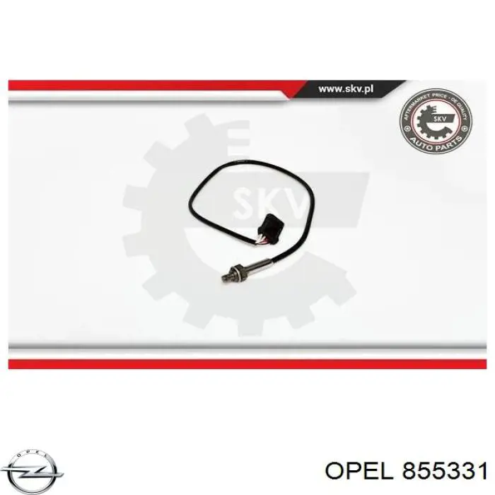 Купити 855331 Opel Лямбда зонд, датчик кисню