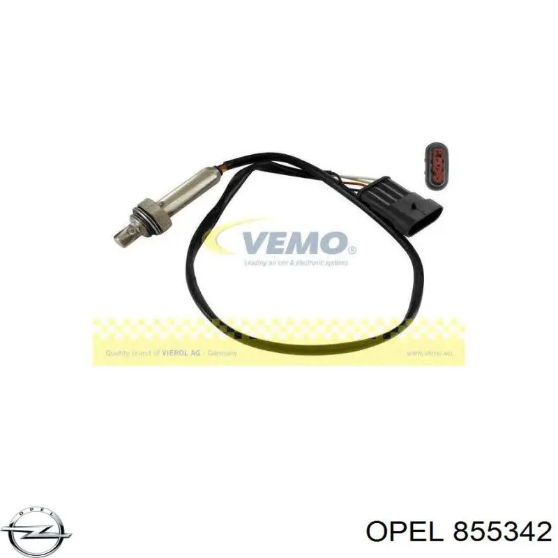 Лямбдазонд, датчик кисню до каталізатора Opel 855342 ціна, від 43.83 USD