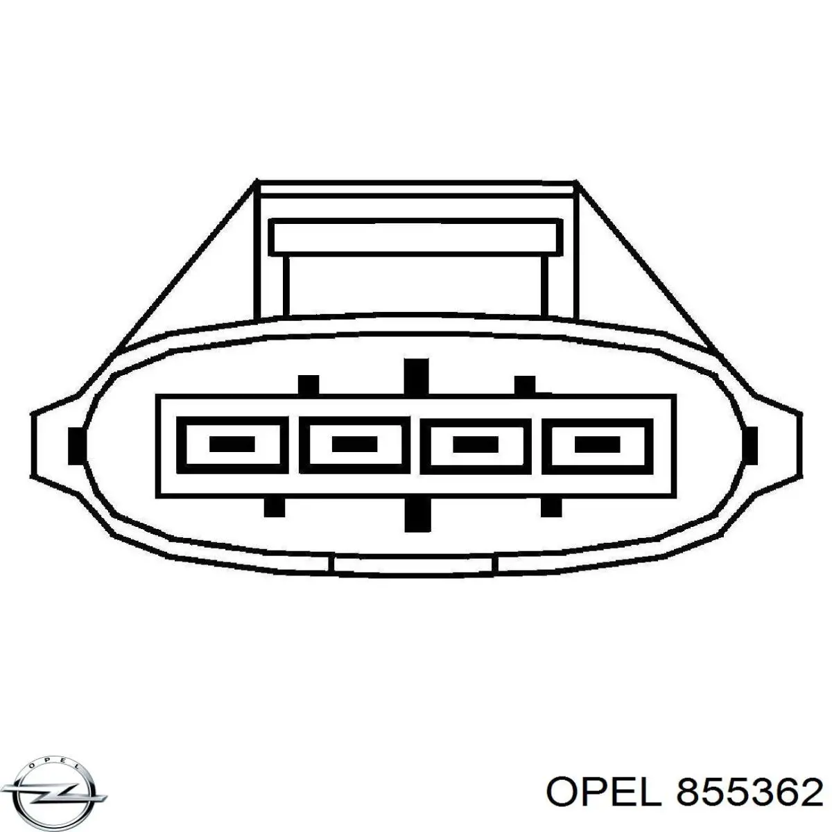 Лямбда-зонд 855362 Opel
