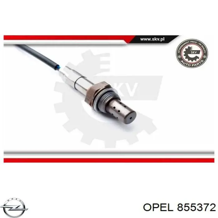 855372 Opel лямбда-зонд, датчик кисню після каталізатора