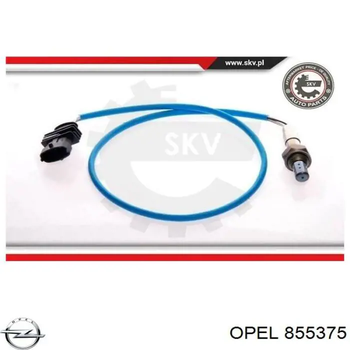 Лямбдазонд, датчик кисню до каталізатора Opel 855375 ціна, від 40.48 USD