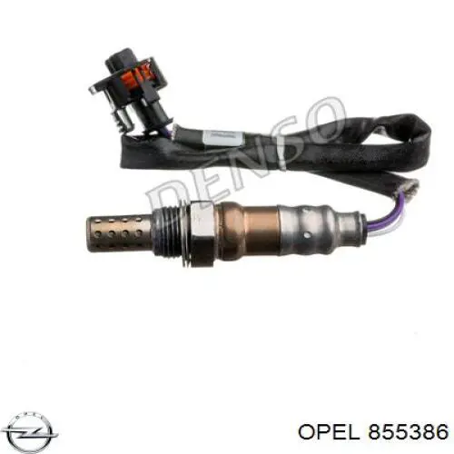 855386 Opel лямбда-зонд, датчик кисню після каталізатора