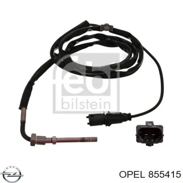 855415 Opel Датчик температури відпрацьованих газів (ВГ), після фільтр сажі