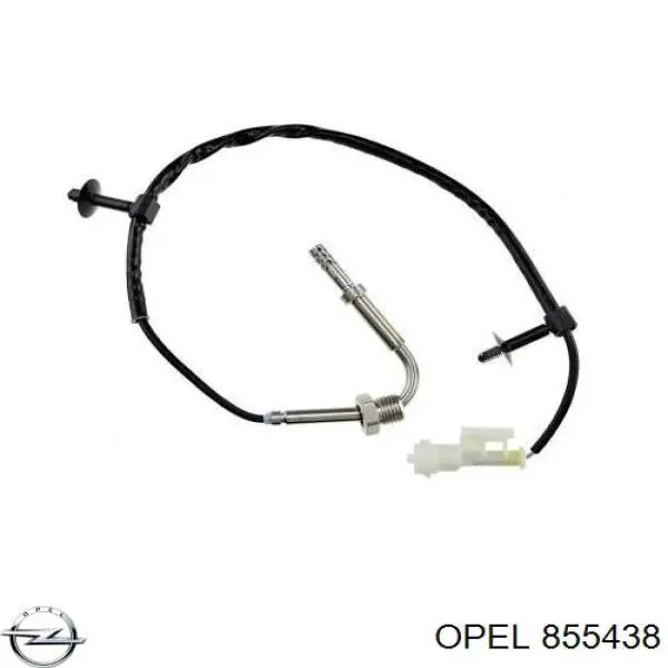 855438 Opel Датчик температури відпрацьованих газів (ВГ), до каталізатора