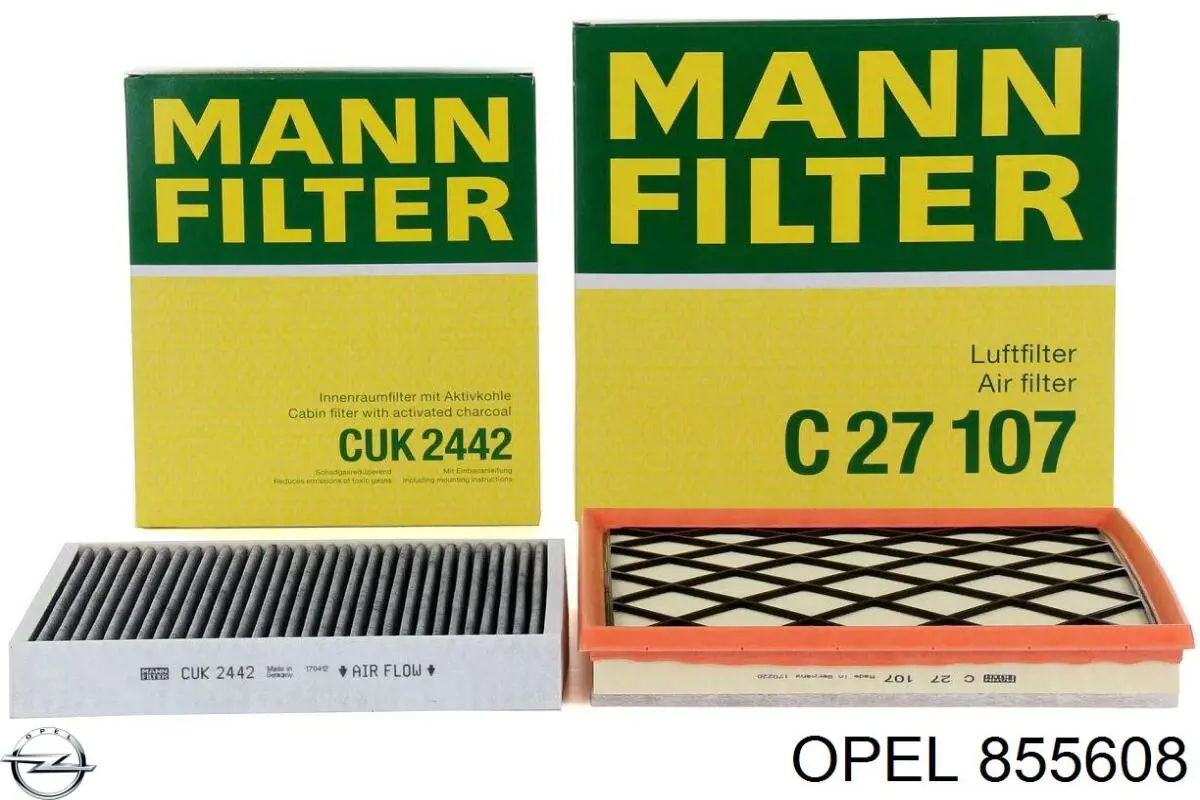 Датчик оксидів азоту NOX, задній Opel 855608
