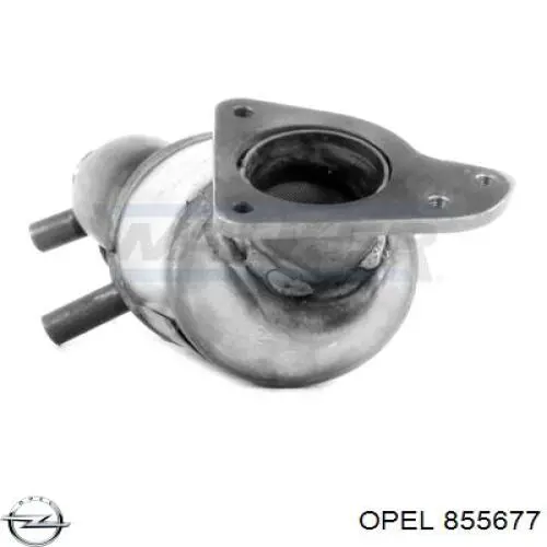 855677 Opel Каталітичний нейтралізатор відпрацьованих газів