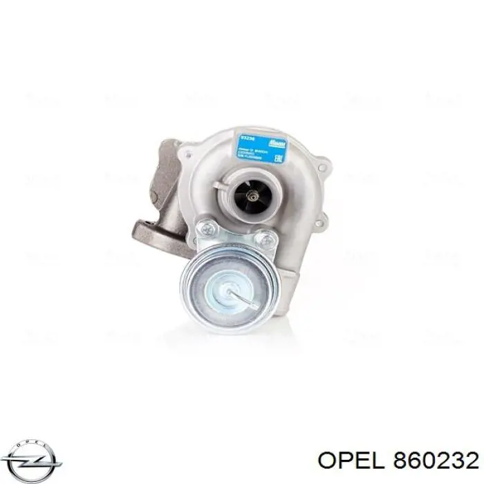860232 Opel турбіна