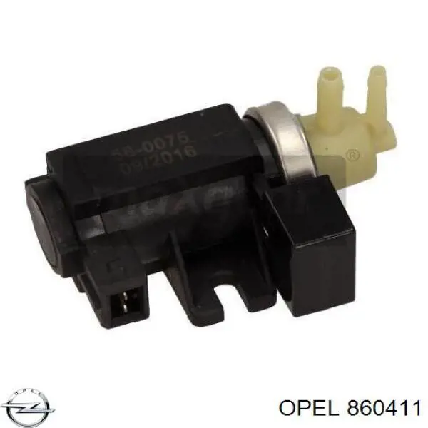 Купити 860411 Opel Клапан перетворювач тиску наддуву (соленоїд)