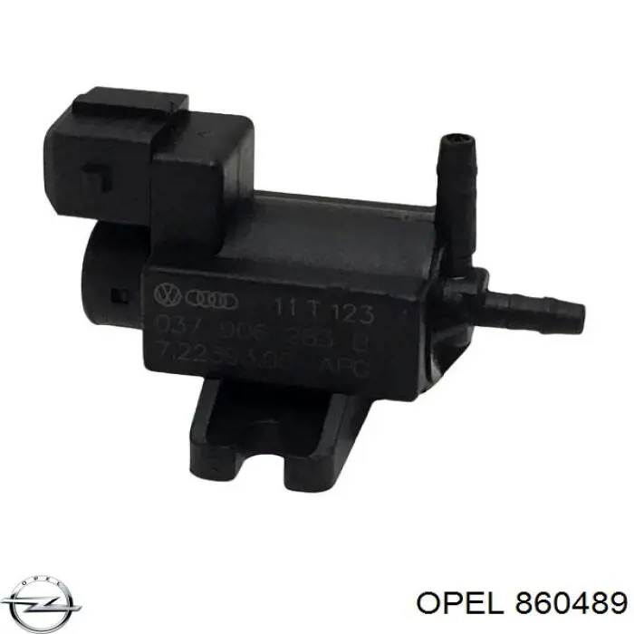 860489 Opel клапан перемикання системи подачі повітря