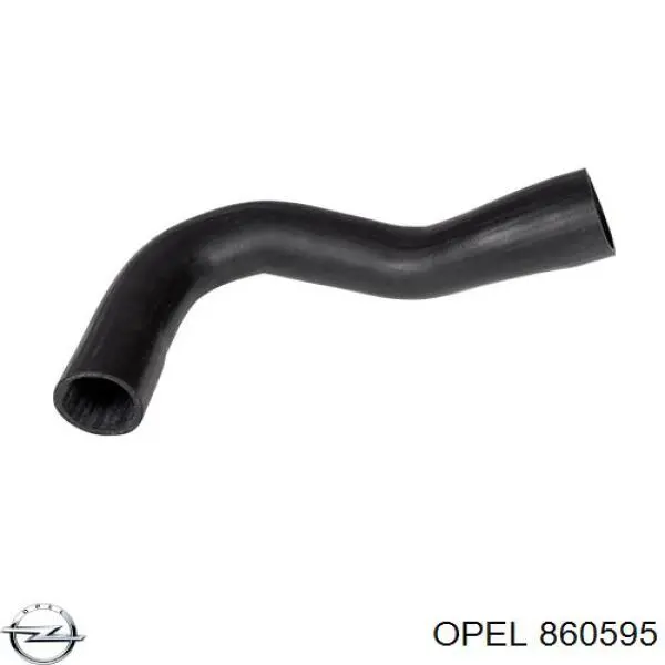 860595 Opel Шланг/патрубок интеркуллера