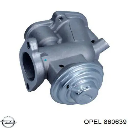 Клапан EGR, рециркуляції газів 860639 Opel