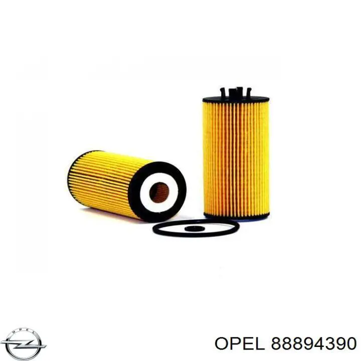 Масляний фільтр двигуна Opel 88894390 ціна, від 2.48 USD