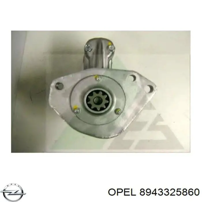 Стартер Opel 8943325860 ціна, від 124.06 USD