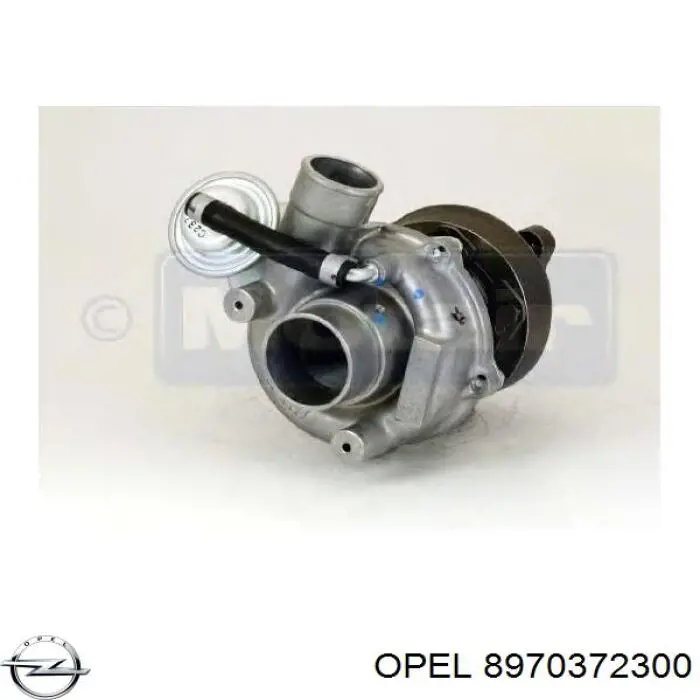 Турбіна Opel 8970372300 ціна, від 81.55 USD